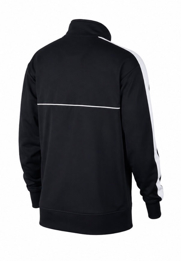 Nike Track Jacket Μαύρο / Λευκό Full Zip-L