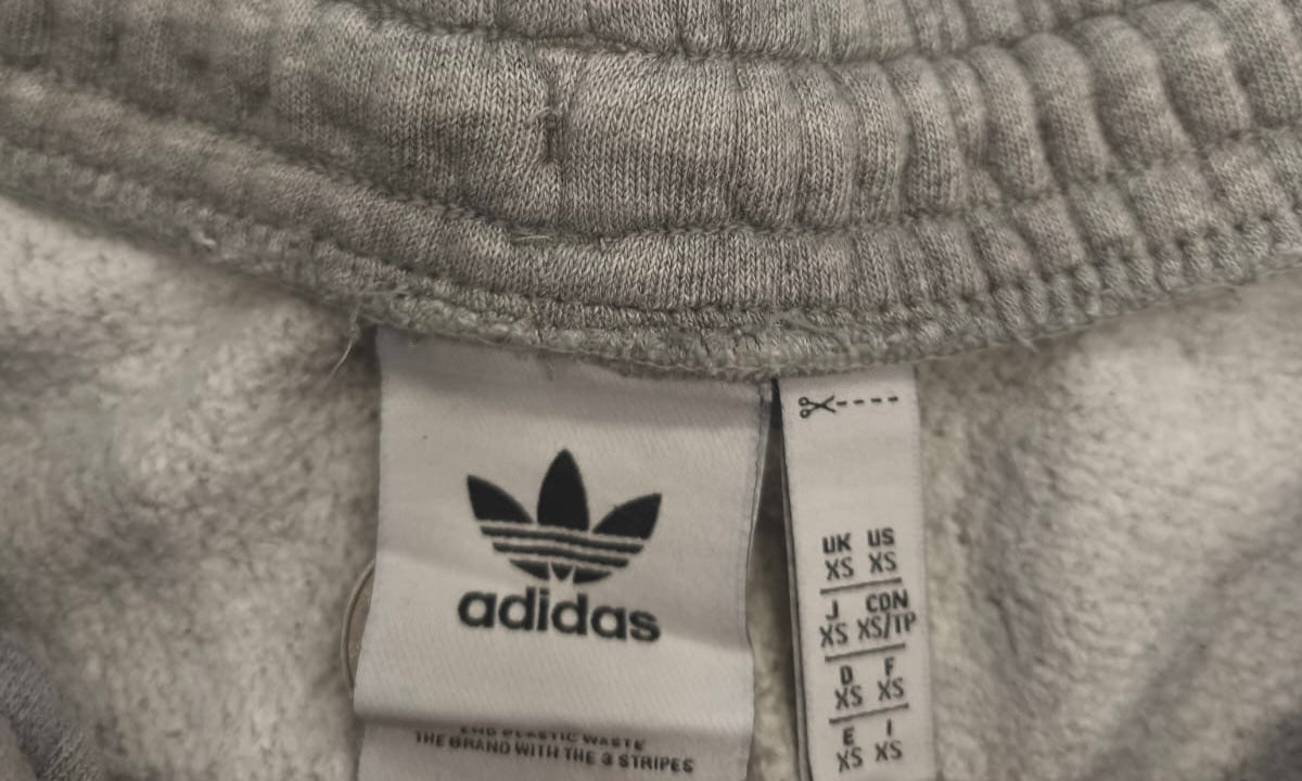 Adidas Originals Trefoil Sweat Shorts – Grey-XS