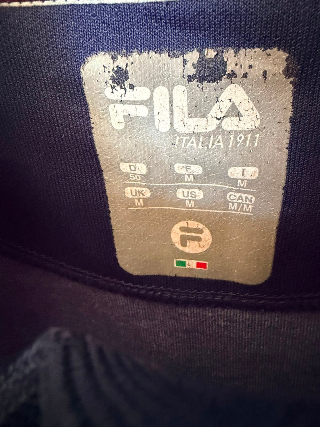 Fila Track Jacket – Navy Blue-M