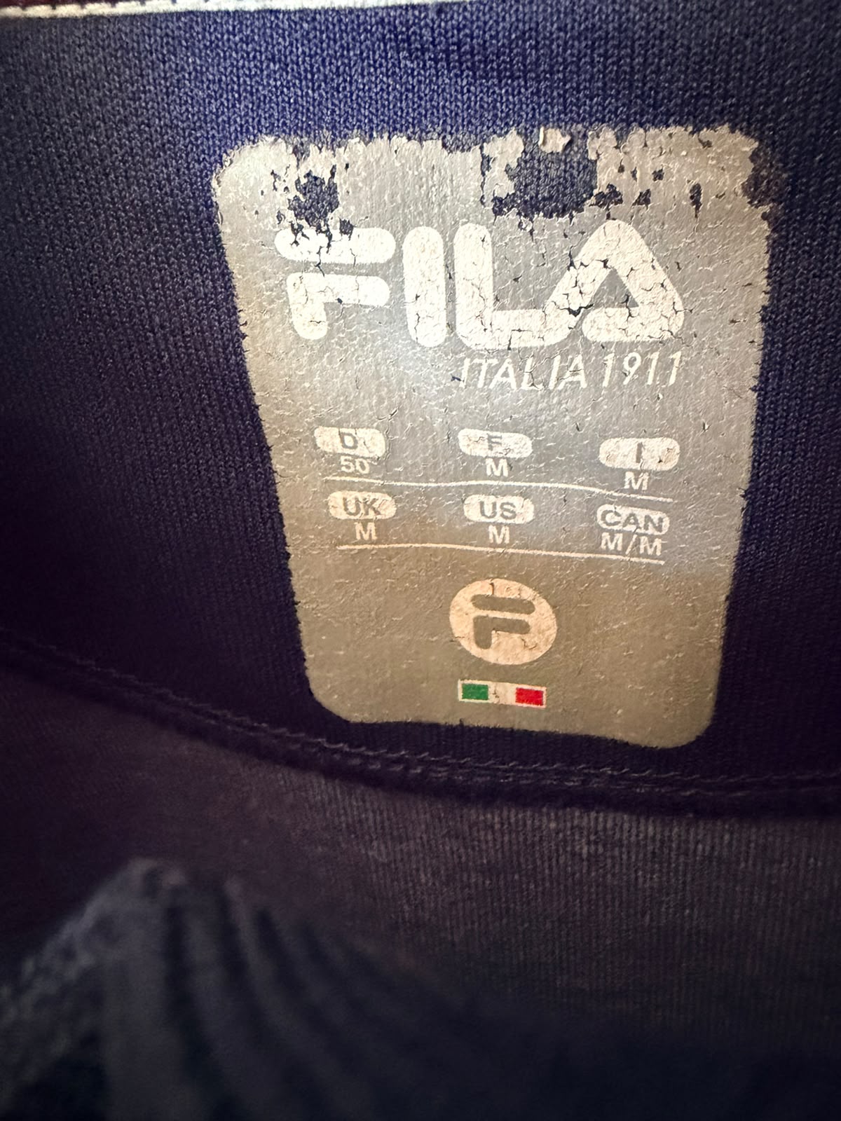 Fila Track Jacket – Navy Blue-M