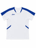 Asics Performance Training T-Shirt – White/Blue-XL