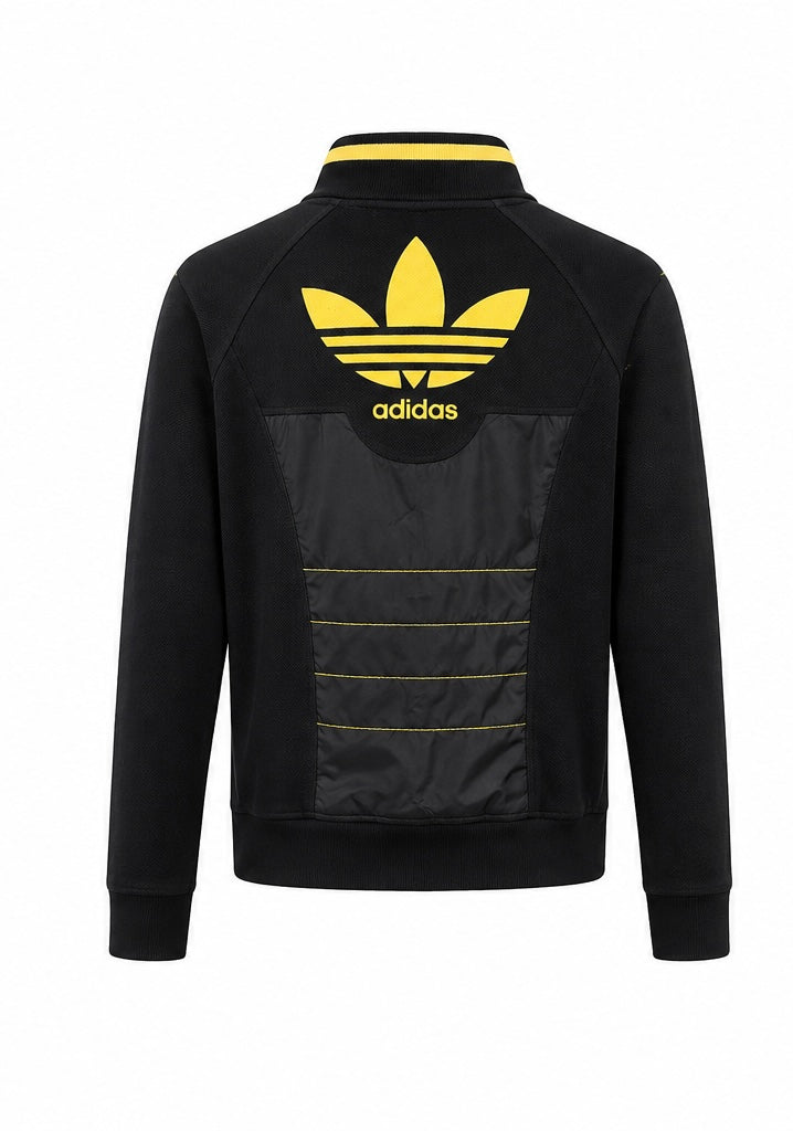 Adidas Originals Ανδρική Ζακέτα – Μαύρο/Κίτρινο – XXL