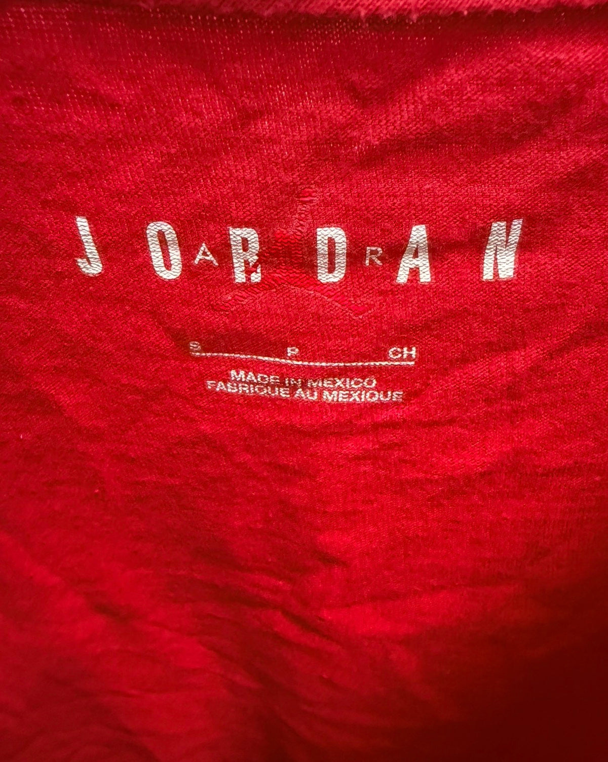 Jordan Jumpman Logo Red T-Shirt – S
