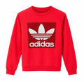 Adidas ανδρικό Φούτερ Κόκκινο - XS