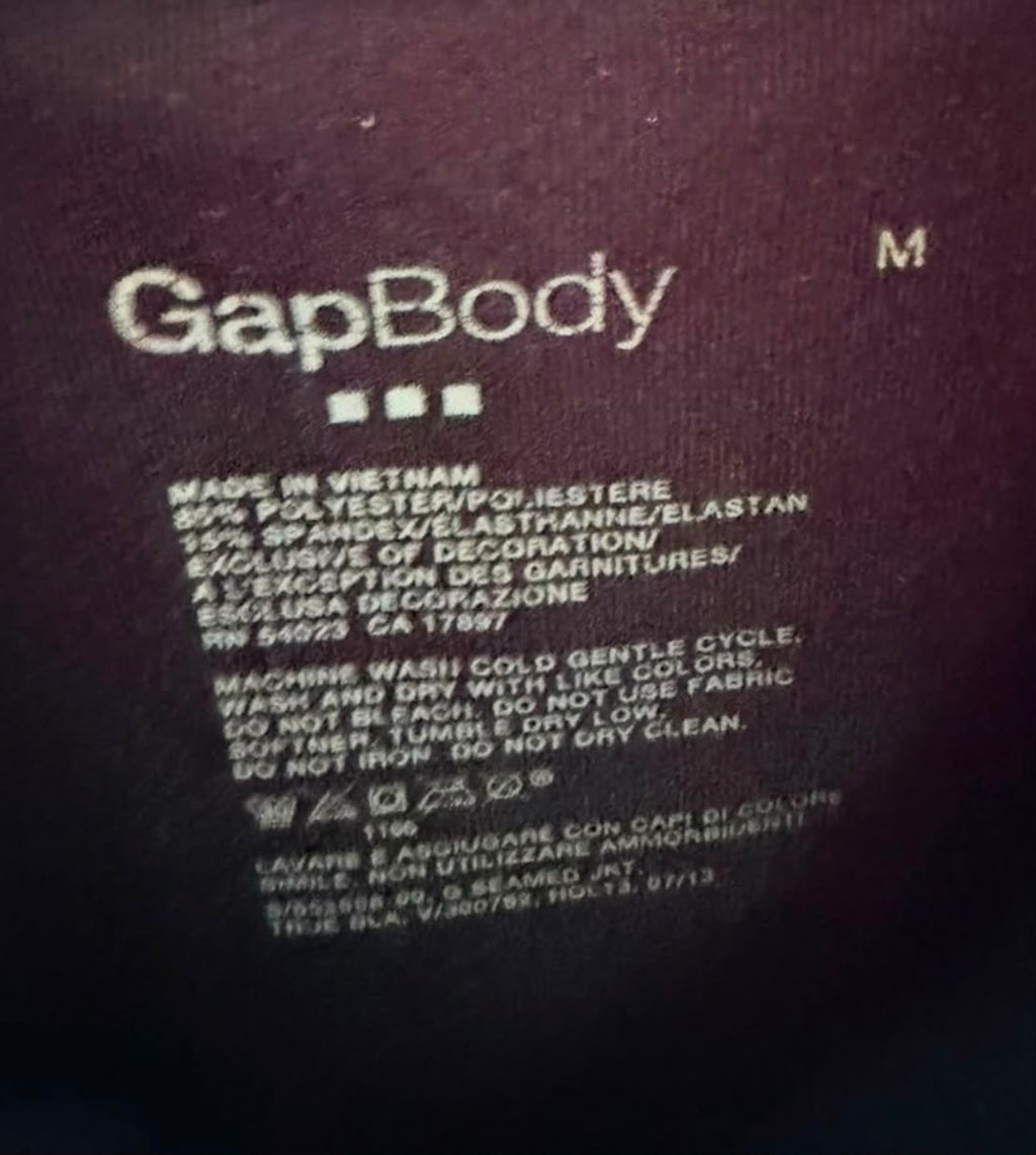 GapBody Γυναικεία Αθλητική Ζακέτα Performance Μαύρη-M
