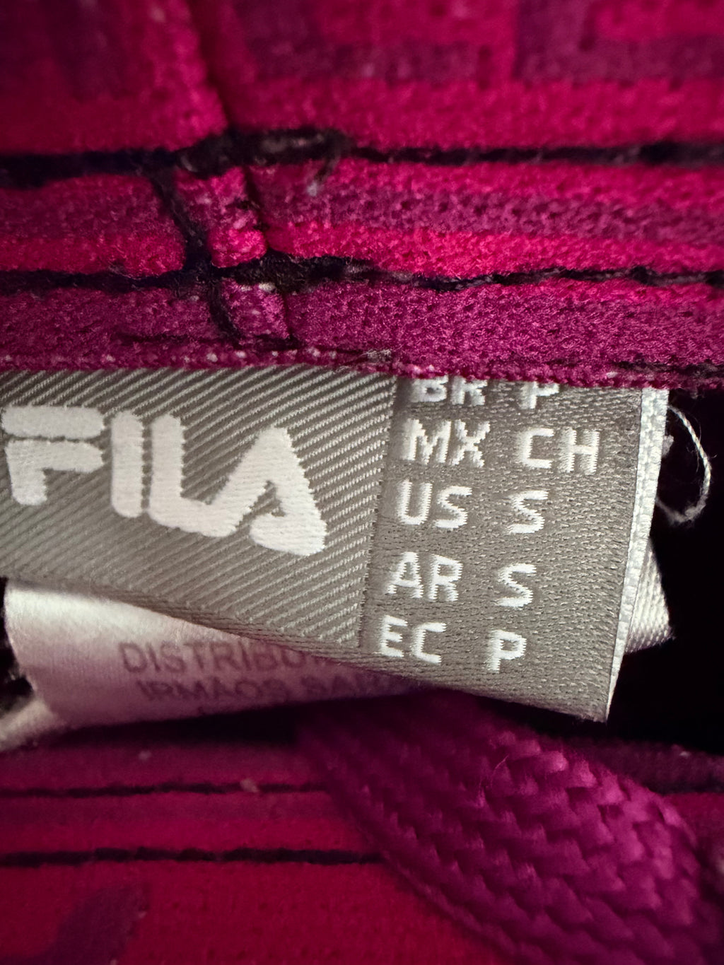 Fila Γυναικείο Μαύρο Αθλητικό Παντελόνι Φόρμας-S