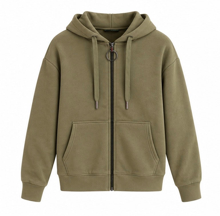 Guess Ανδρική Ζακέτα Χακί - M