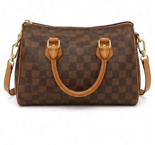 Louis Vuitton Damier Handbag – Brown