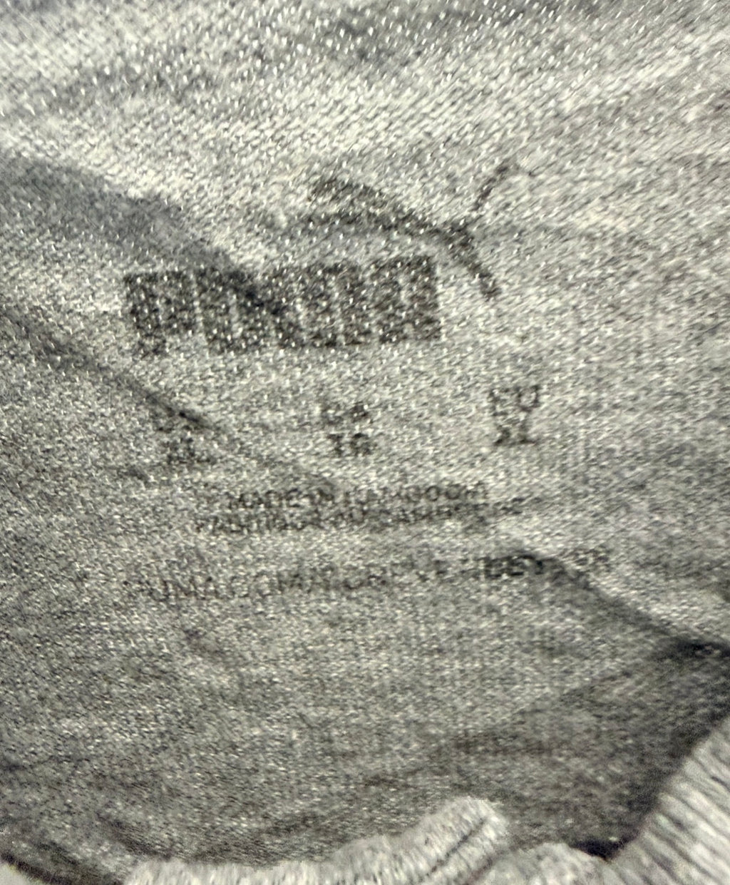 Puma Ανδρικό Polo Γκρι / Essential Logo Polo-XL