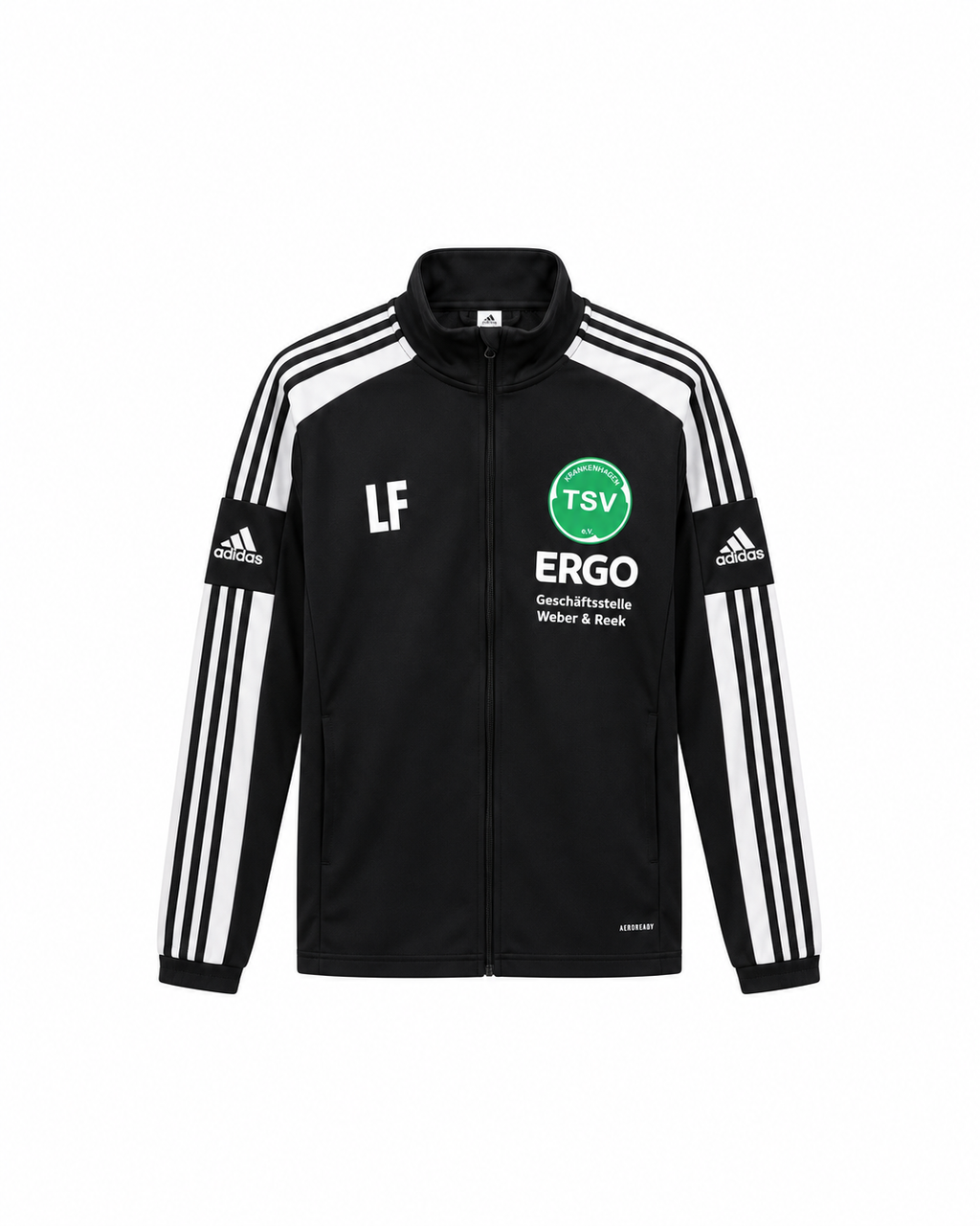 Adidas Ανδρική Ζακέτα Μαύρη - 2XL
