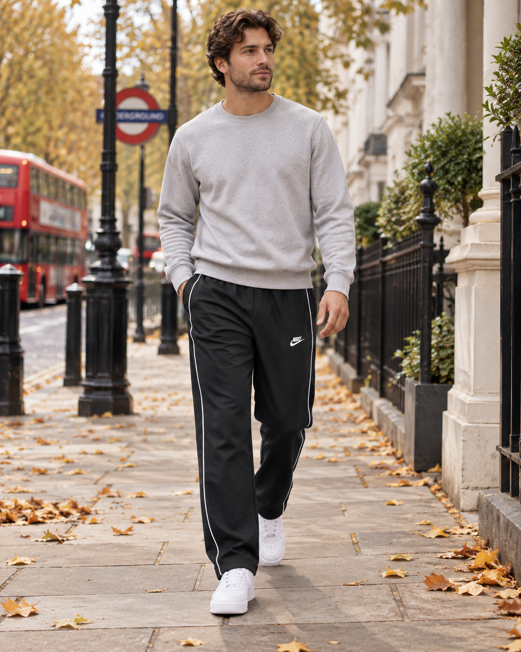 Nike Ανδρικό Παντελόνι Φόρμας – Μαύρο – XL