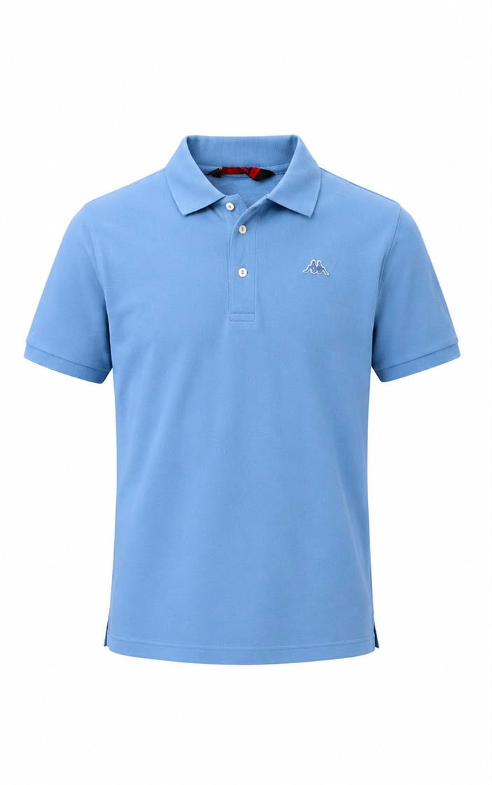 Kappa Robe di Kappa Ανδρικό Polo Μπλουζάκι – Γαλάζιο – S