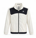 Adidas Ανδρική Ζακέτα Λευκή Μαύρη - XS