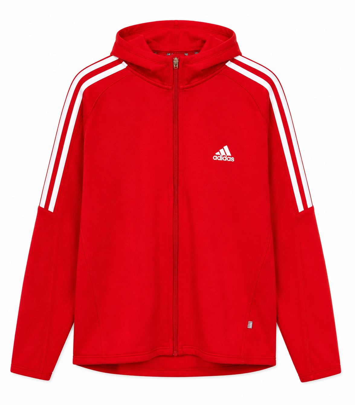 Adidas Essentials 3-Stripes Hooded Track Jacket-XL