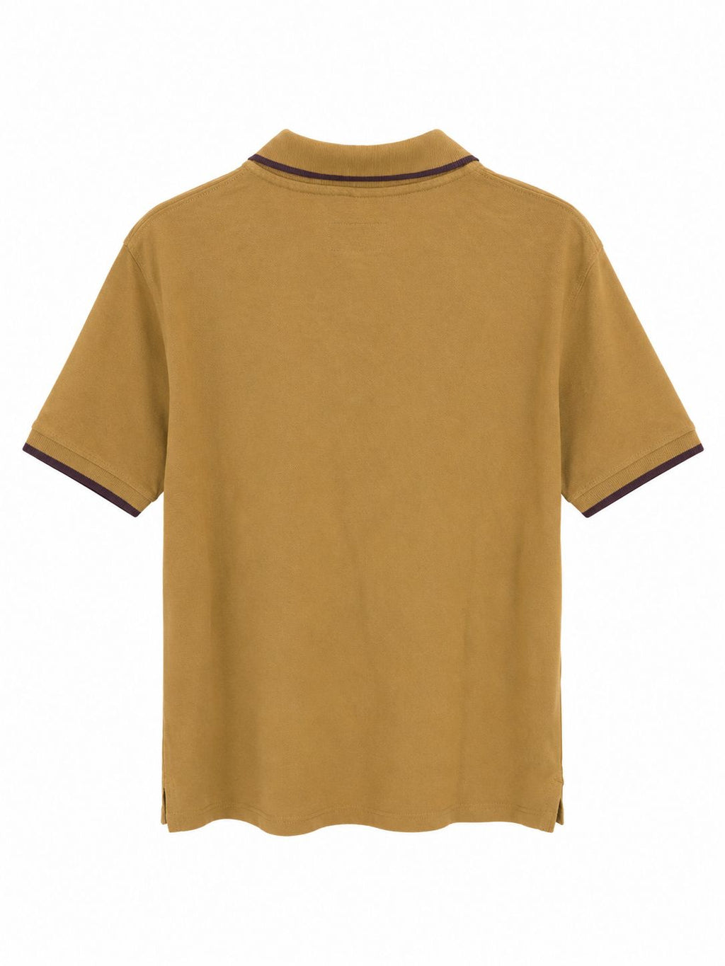 Carrera Ανδρικό Polo Μπλούζα Μουσταρδί-XXL