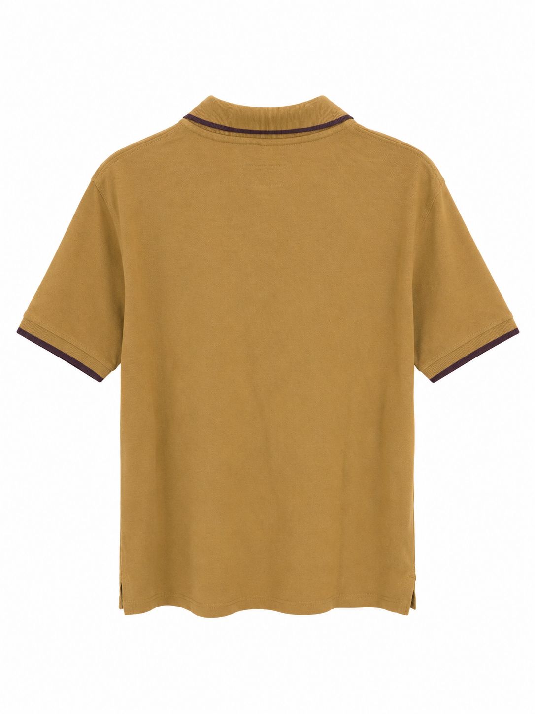 Carrera Ανδρικό Polo Μπλούζα Μουσταρδί-XXL