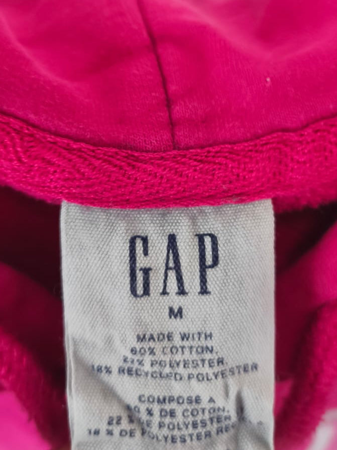 GAP Pink Zip Hoodie-M