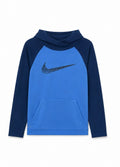 Nike Dri-FIT Ανδρικό Φούτερ με Κουκούλα – Μπλε – L