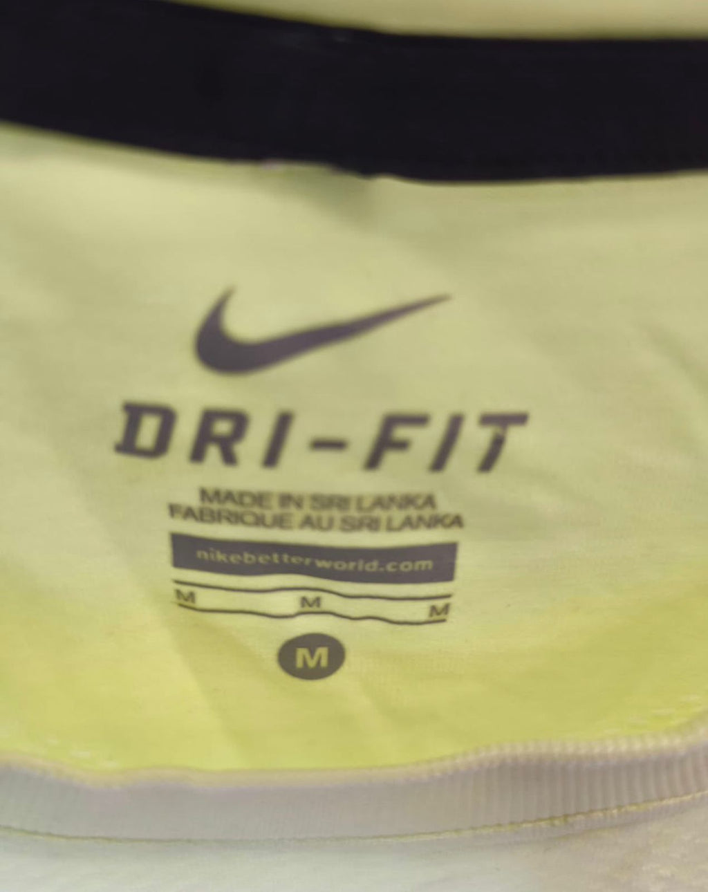 Nike Dri-FIT Sleeveless Training Top – Volt Yellow-M