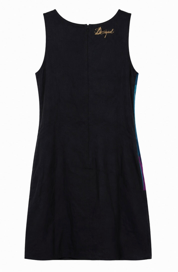Desigual Γυναικείο Αμάνικο Φόρεμα με Geometric Print-M