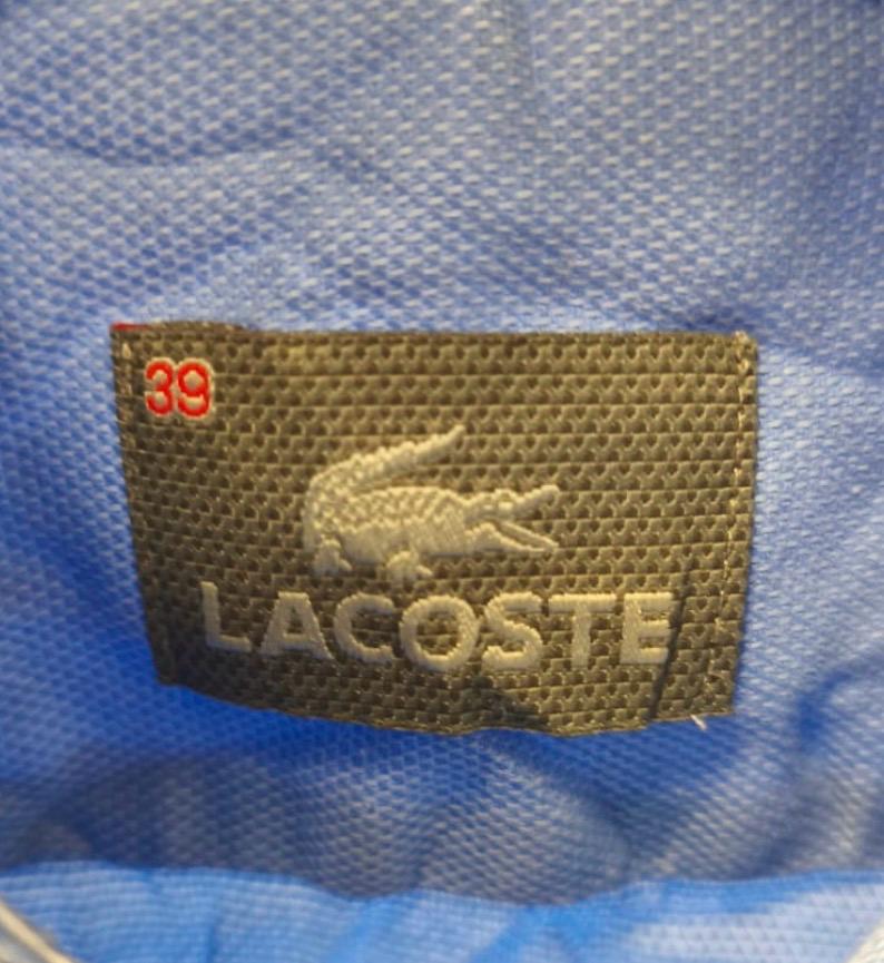 Lacoste Ανδρικό Κοντομάνικο Πουκάμισο – Γαλάζιο – M