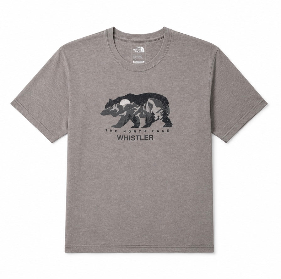 The North Face Ανδρικό T-Shirt Μπλουζάκι – Γκρι – L
