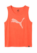 Puma Ανδρική Αμάνικη Μπλούζα Tank Top Κοραλί-M
