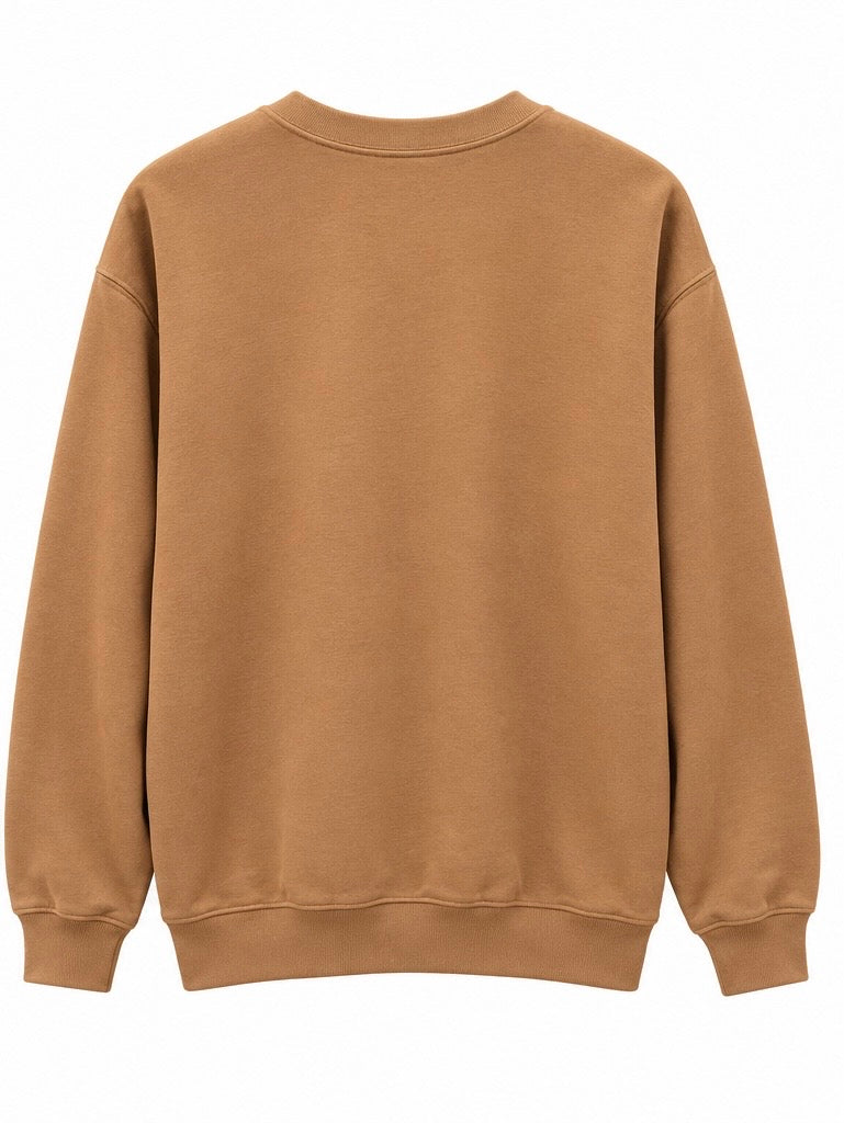 Nike Ανδρικό Φούτερ Καφέ – 3XL