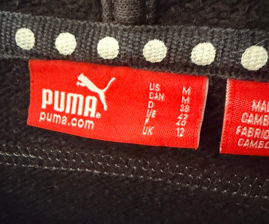 Puma Ανδρικό Φούτερ Μαύρο – M