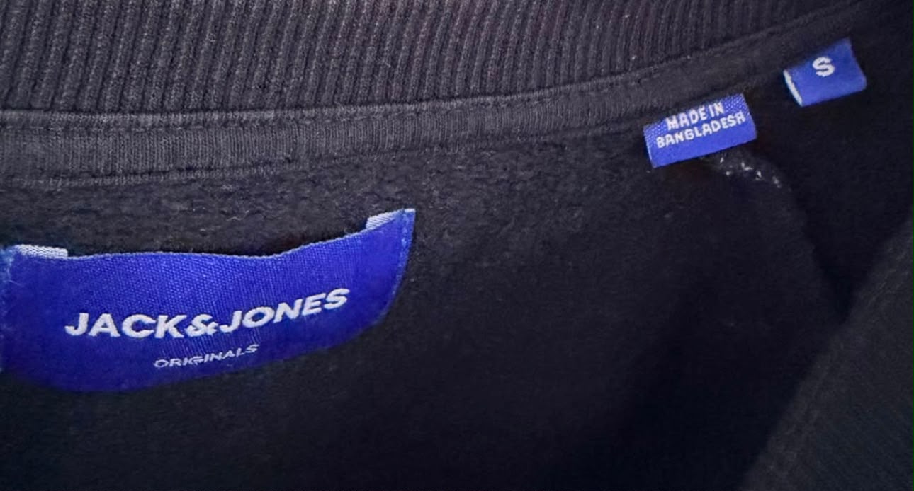 Jack & Jones Originals Ανδρικό Φούτερ Crewneck Μαύρο - S