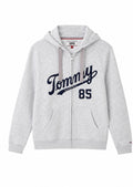 Tommy Jeans Γκρι Ζακέτα Hoodie-M