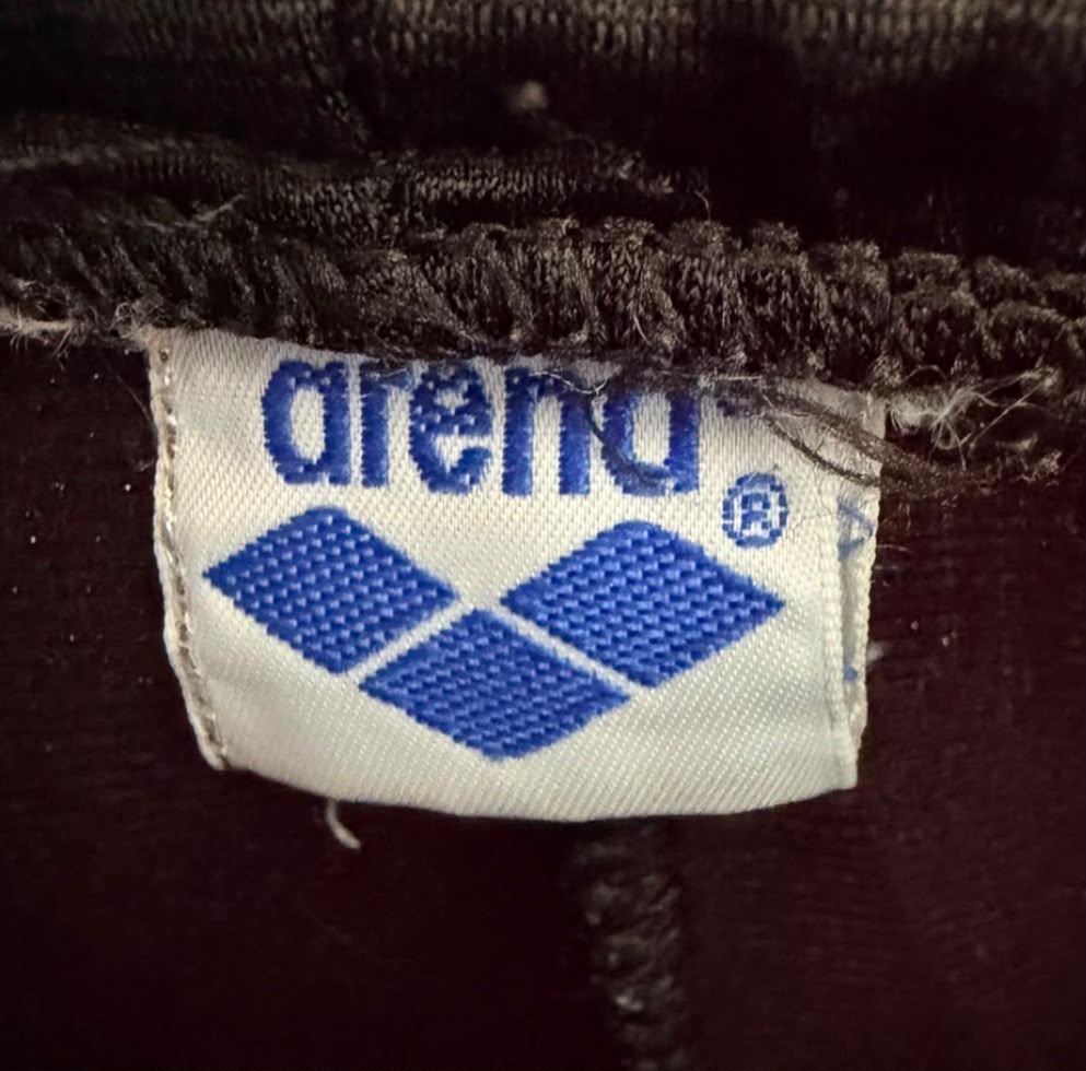 Arena Ανδρικό Παντελόνι Φόρμας Μαύρο με Logo Tape-L