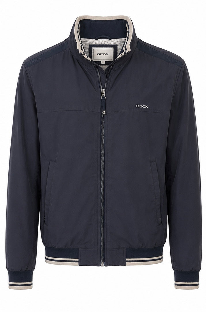Geox Respira Bomber Jacket – Navy-M