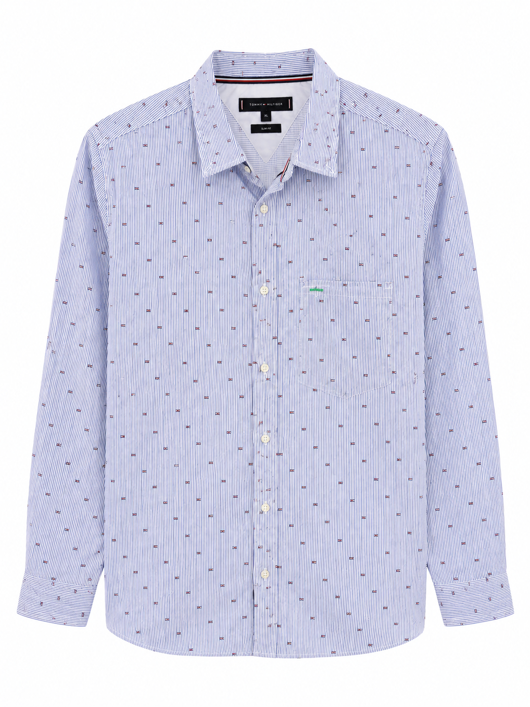 Tommy Hilfiger Ριγέ Πουκάμισο Slim Fit-XL