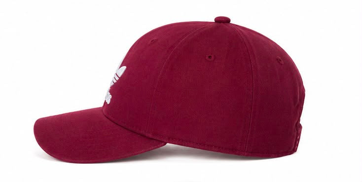 adidas Originals Trefoil Baseball Cap – Burgundy