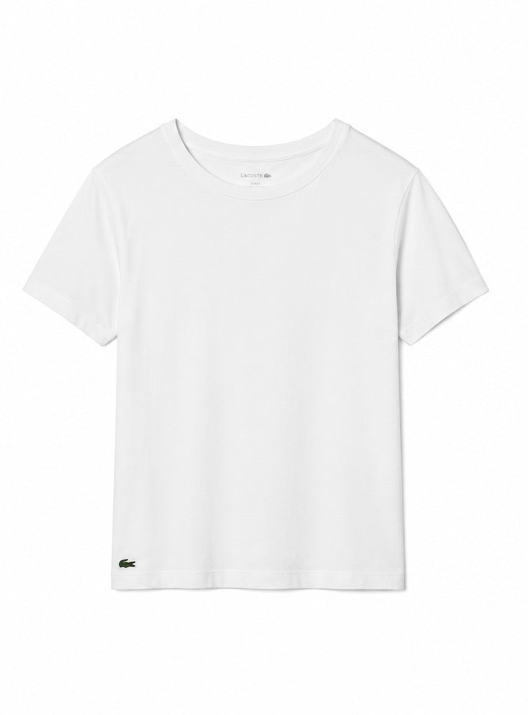 Lacoste Ανδρικό T-Shirt Μπλουζάκι – Λευκό – L