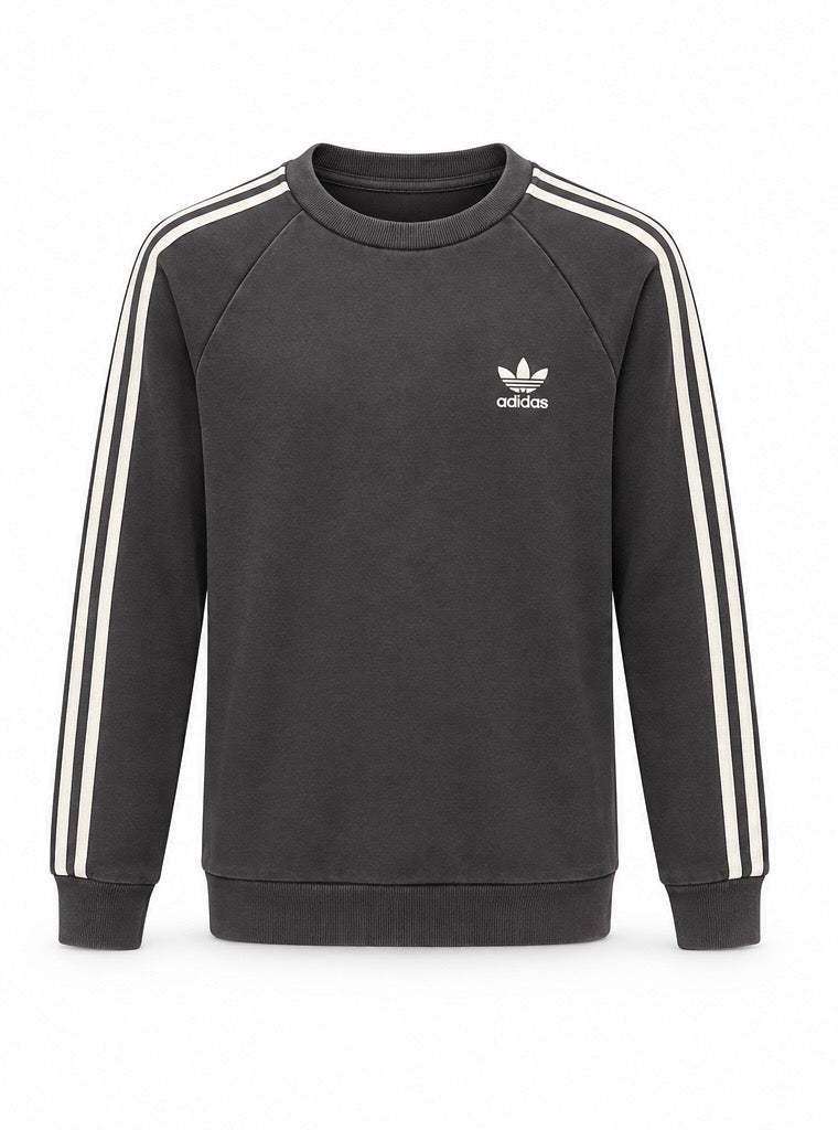 Adidas Ανδρικό Φούτερ Μαύρο - M
