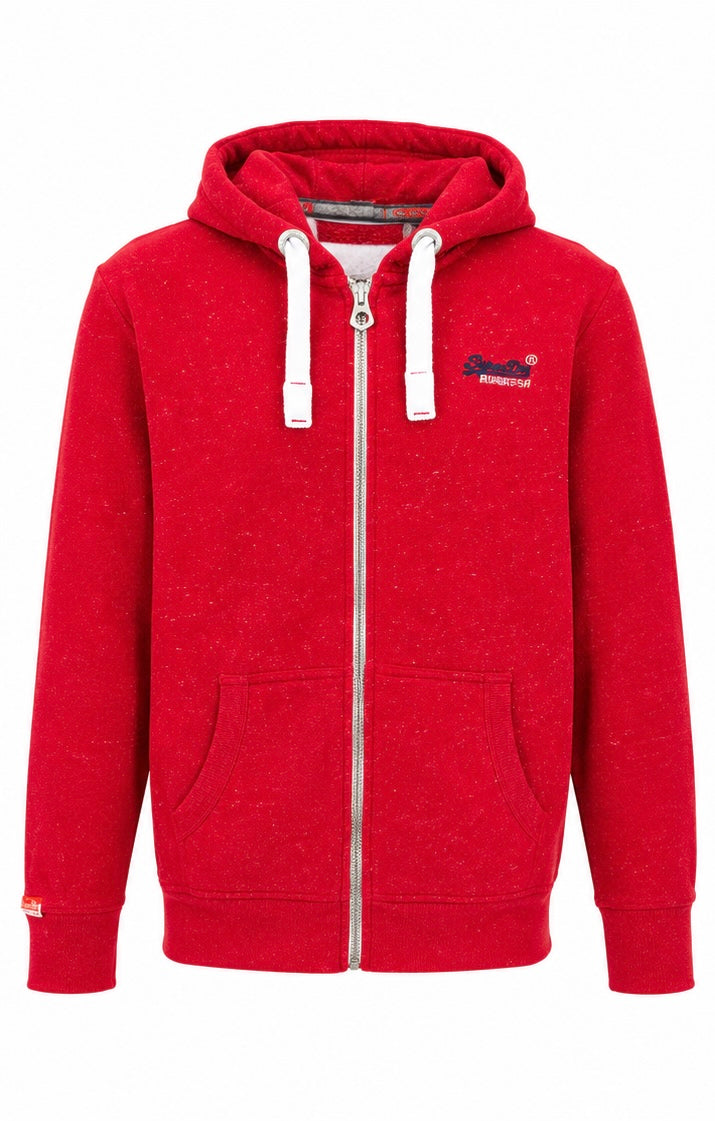 Superdry Zip Hoodie – Red-S