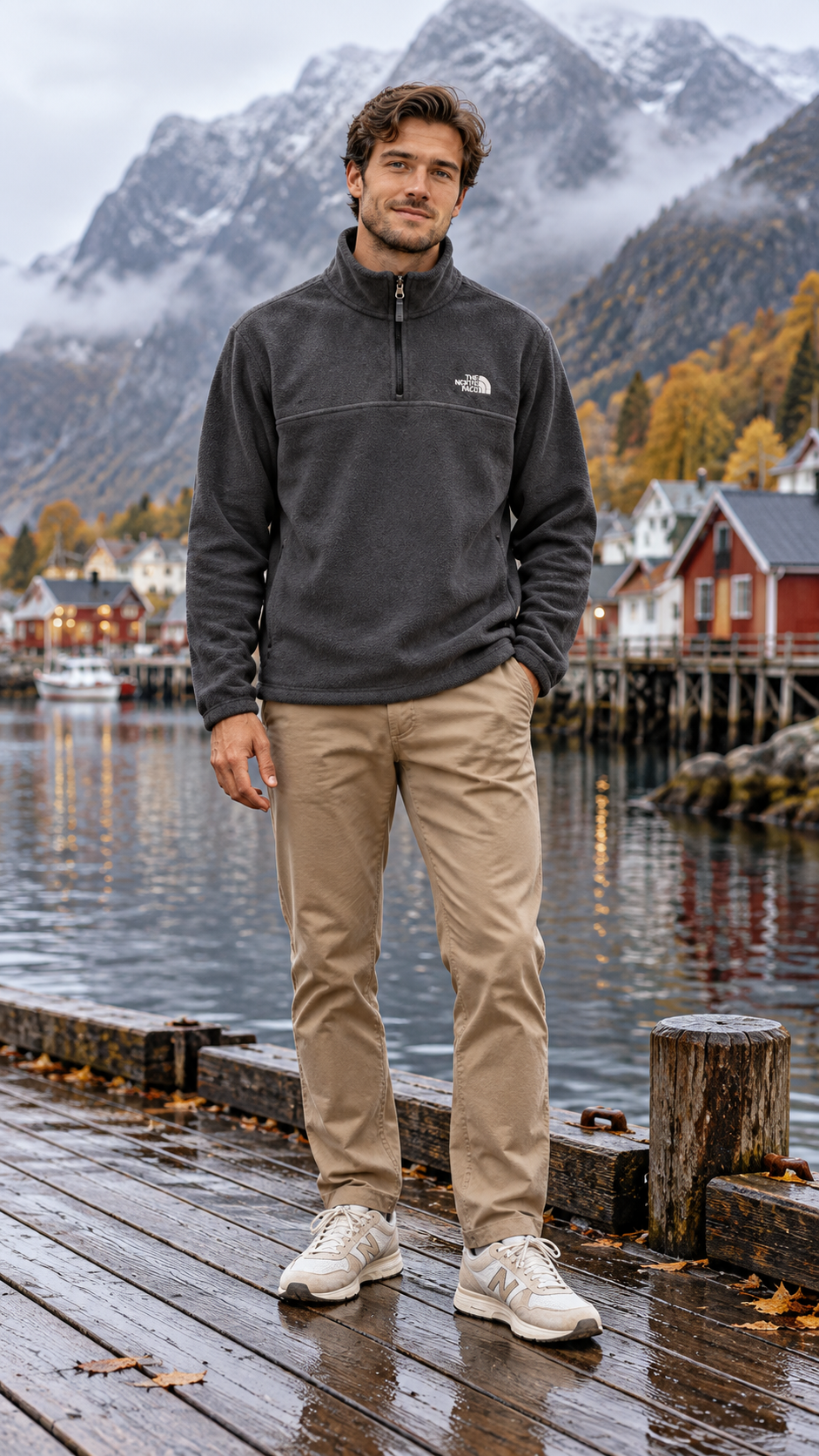 The North Face Ανδρικό Φούτερ Fleece – Ανθρακί - M