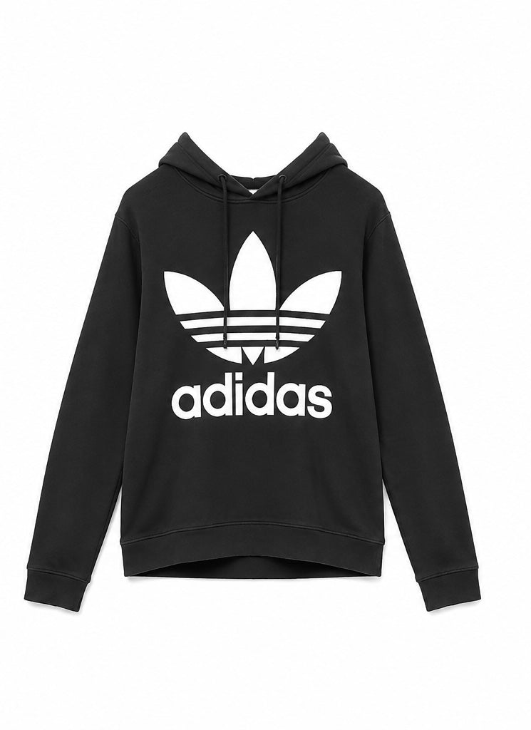 Adidas Ανδρικό Φούτερ με Κουκούλα – Μαύρο – XL
