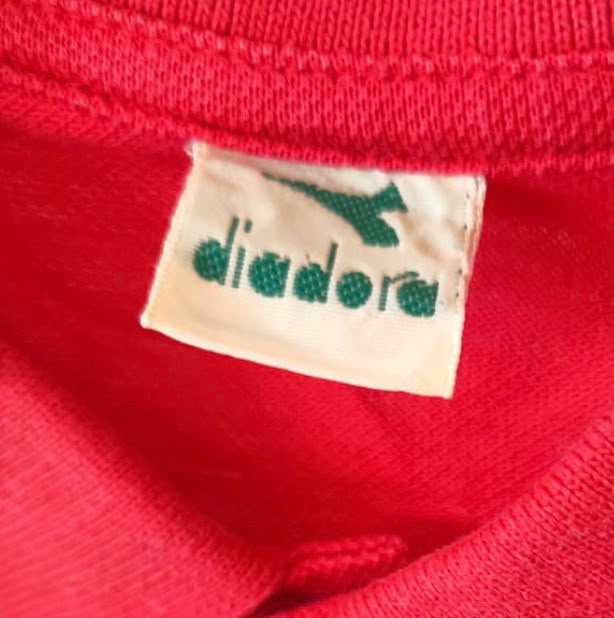 Diadora Ανδρικό Polo Μπλουζάκι – Κόκκινο-M