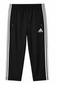 Adidas Ανδρικό Παντελόνι Φόρμας Μαύρο 3-Stripes με Φερμουάρ-XL