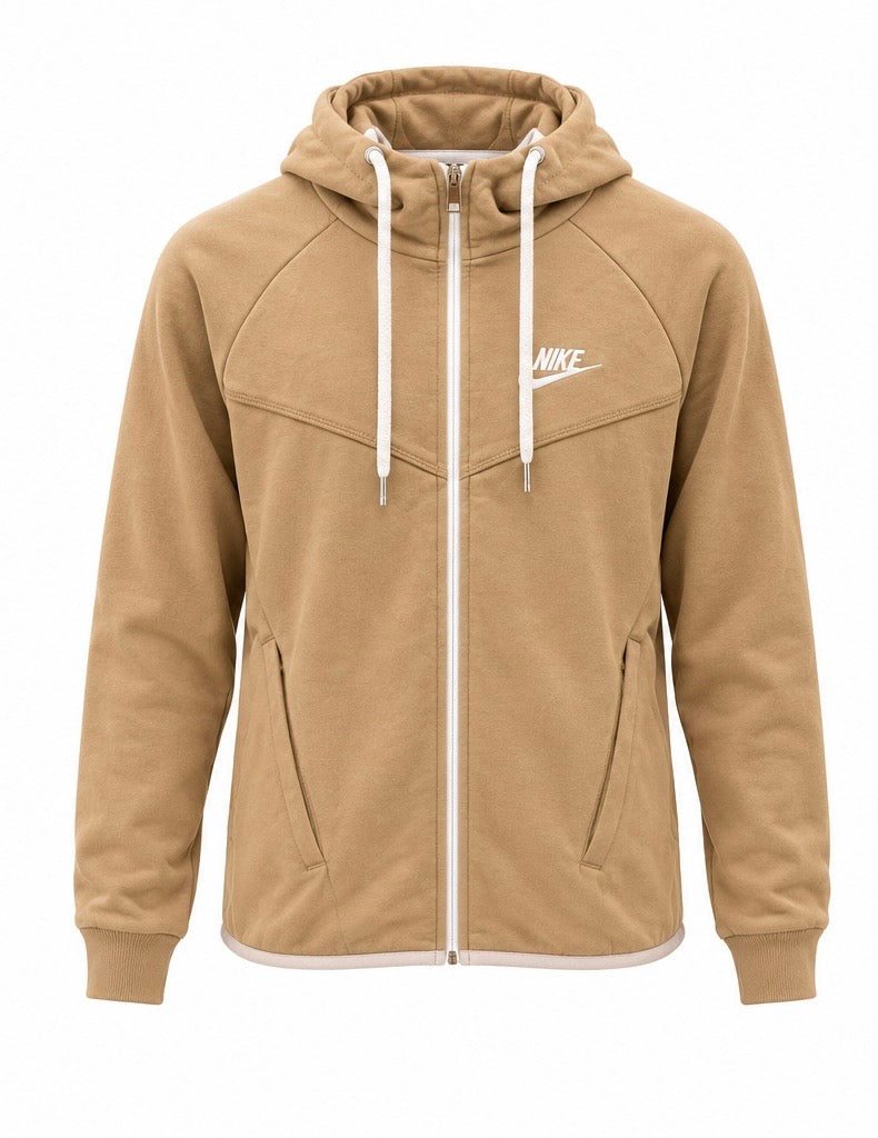 Nike Ανδρική Ζακέτα Μπεζ – L