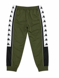 Kappa Olive olive green Track Pants-L