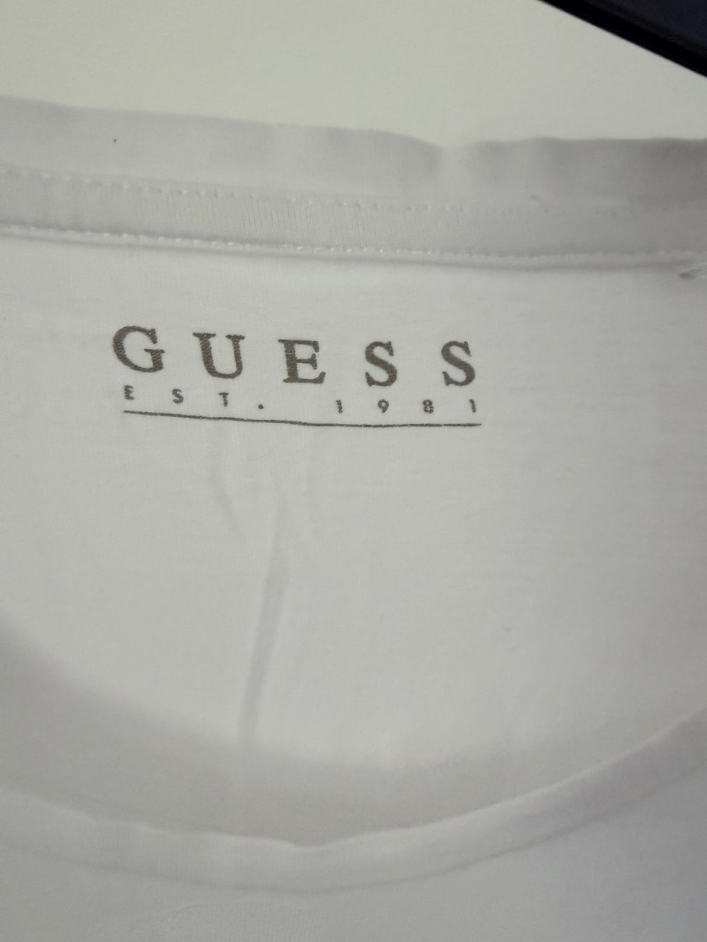 Guess Γυναικεία Μακρυμάνικη Μπλούζα – Λευκή-M