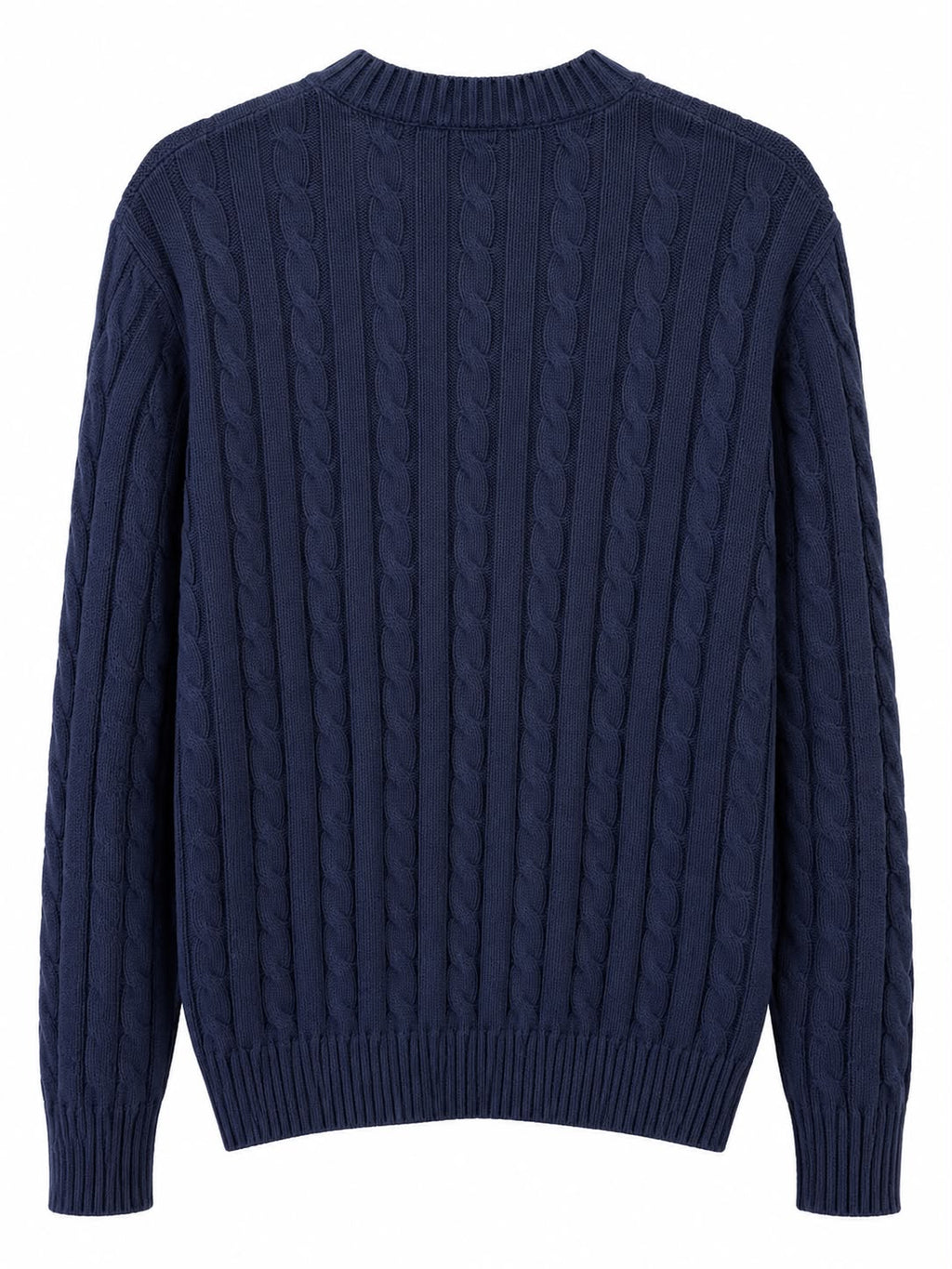 U.S. Polo Assn. Cable Knit Sweater – Navy Blue-M