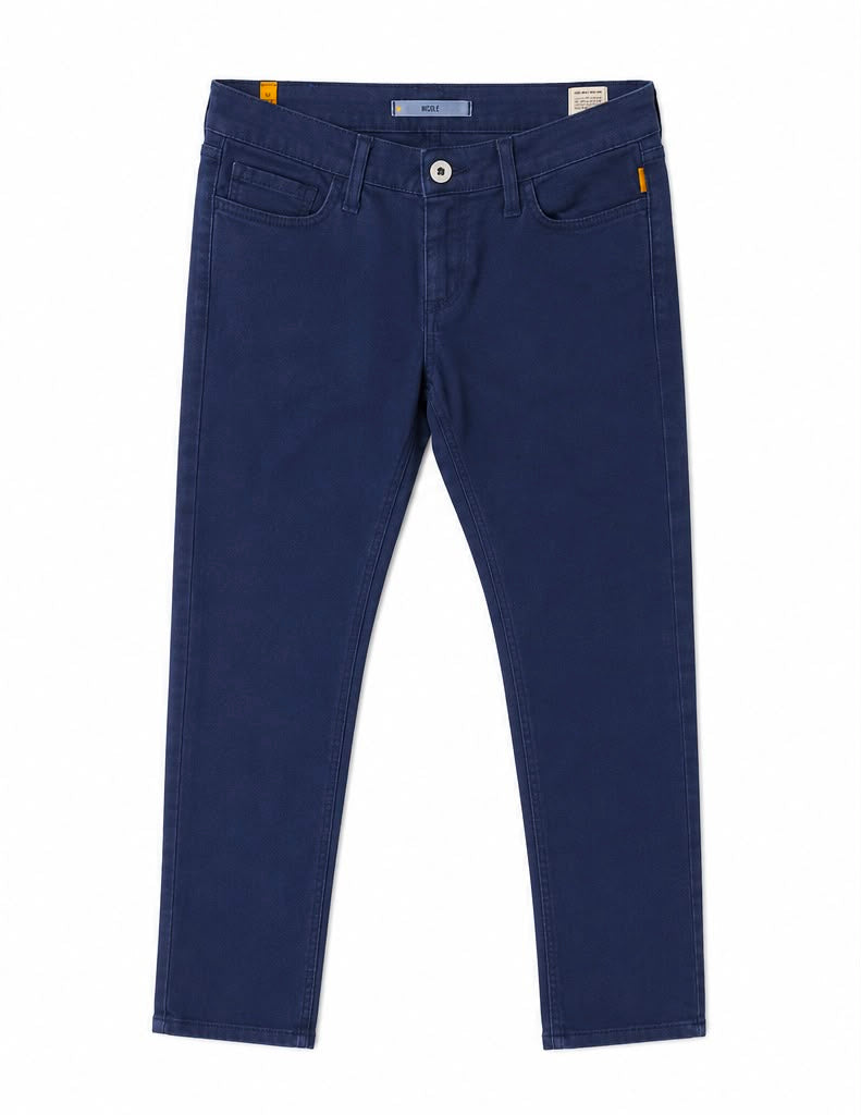 More Ανδρικό Chino Παντελόνι Μπλε Navy-W27