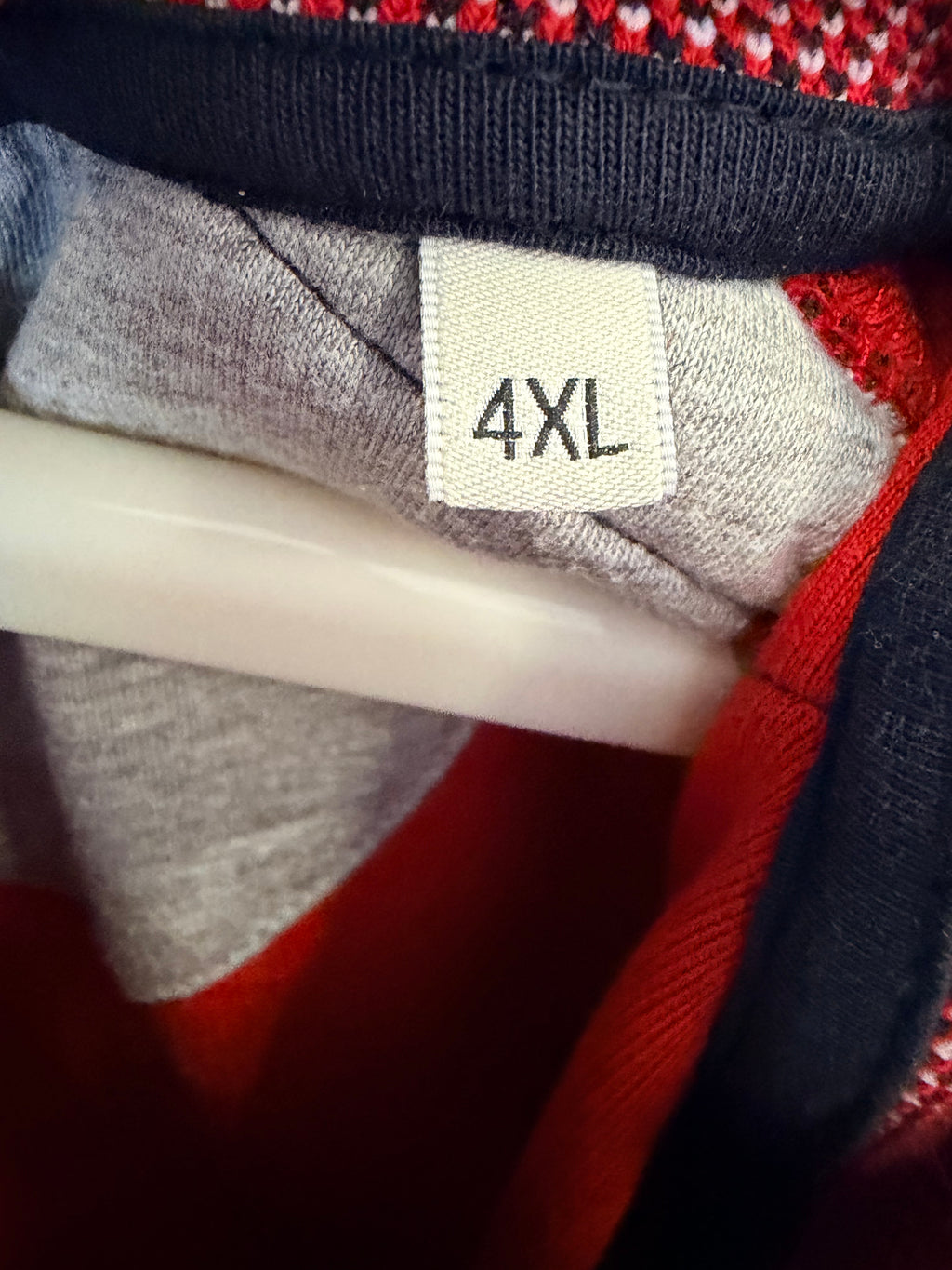 Bugatti Κόκκινο Half-Zip Sweatshirt-4XL