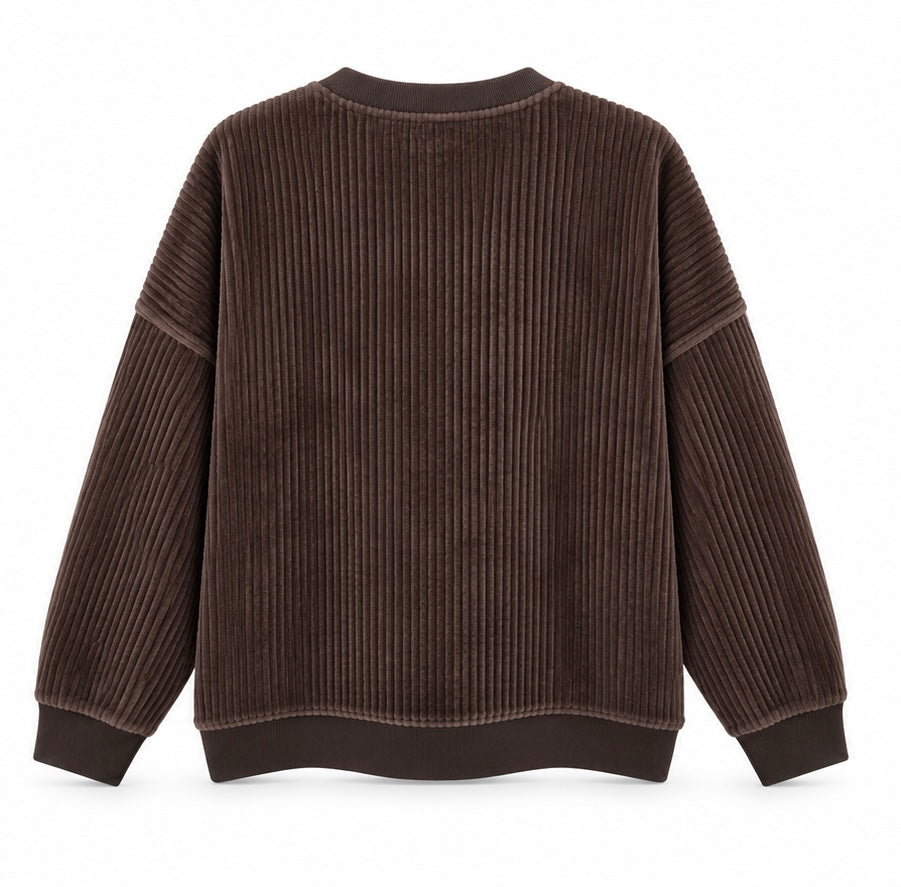 Calvin Klein Γυναικείο Φούτερ Καφέ – S