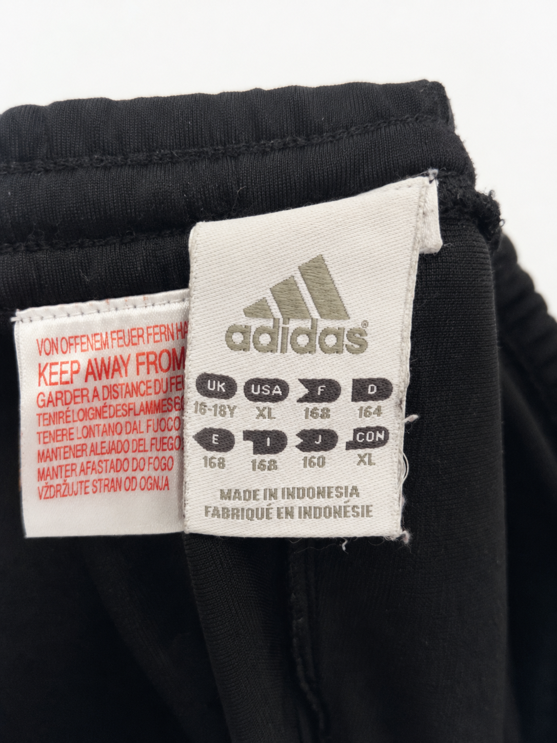 Adidas 3-Stripes Track Pants – Black/Pink-XL